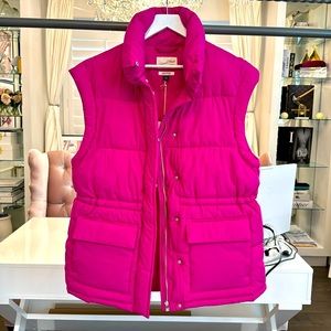 Universal Thread Fuchsia Puffer Vest